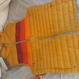 Cotopaxi Fuego Down Vest - Amber Stripes - 800 down fill